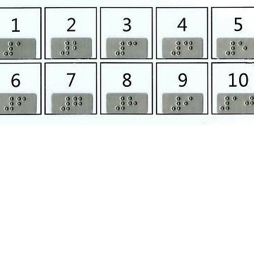 電梯內樓層點字板(TPFA-3)